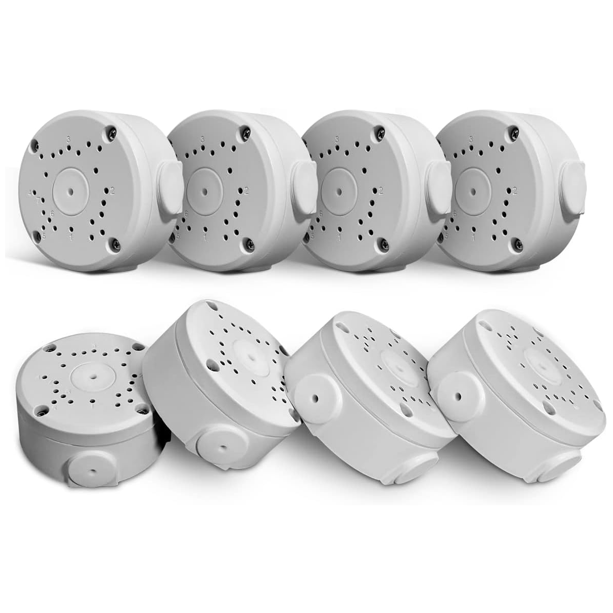 Waterproof Junction Box for Cameras Electrical Enclosure for IP Cameras Indoor/Outdoor Screw Cable DIY Case