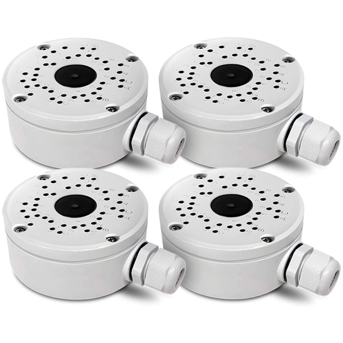 Waterproof Junction Box for Cameras Electrical Enclosure for IP Cameras Indoor/Outdoor Screw Cable DIY Case