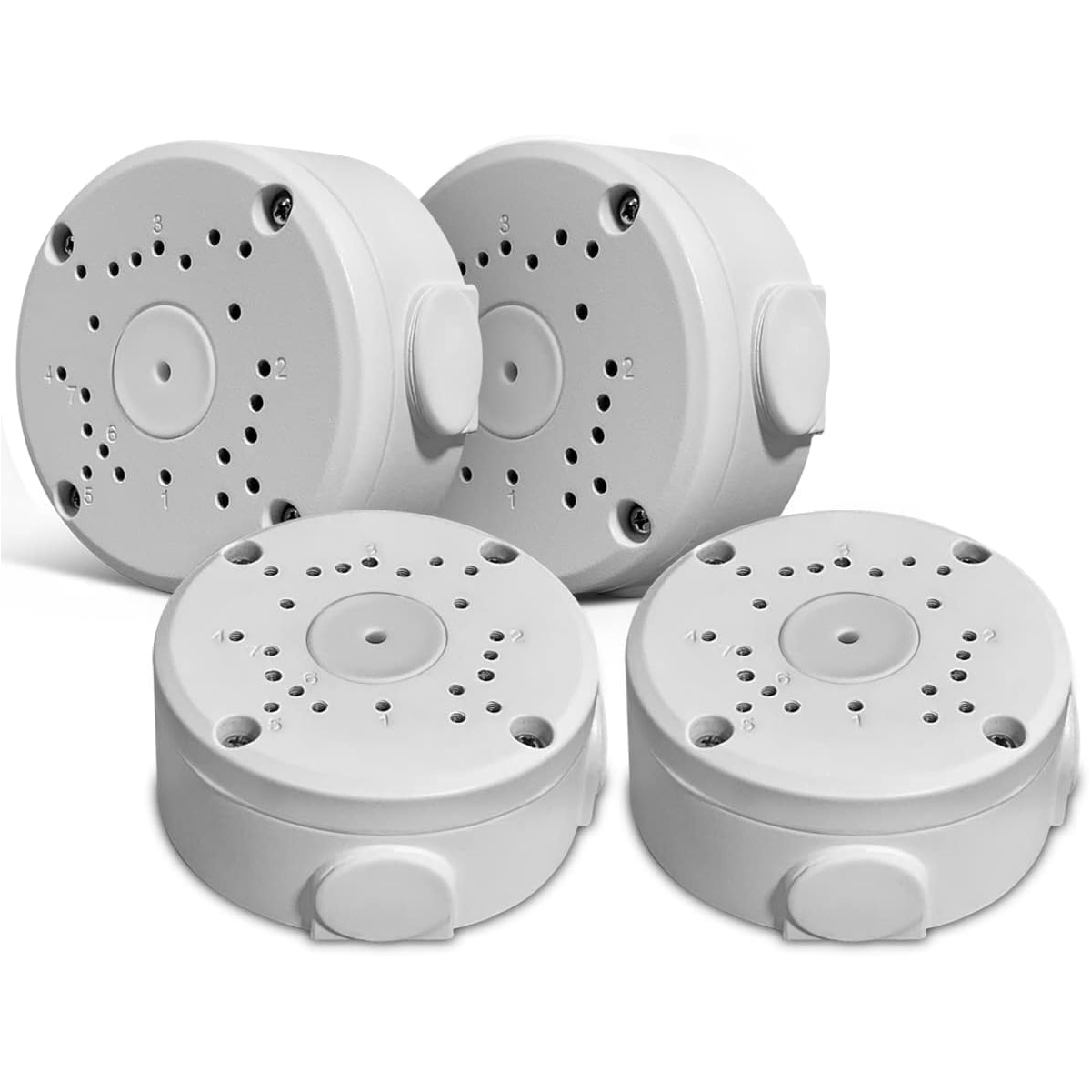 Waterproof Junction Box for Camera Electrical Enclosure for IP Camera Indoor/Outdoor Screw Cable DIY Case