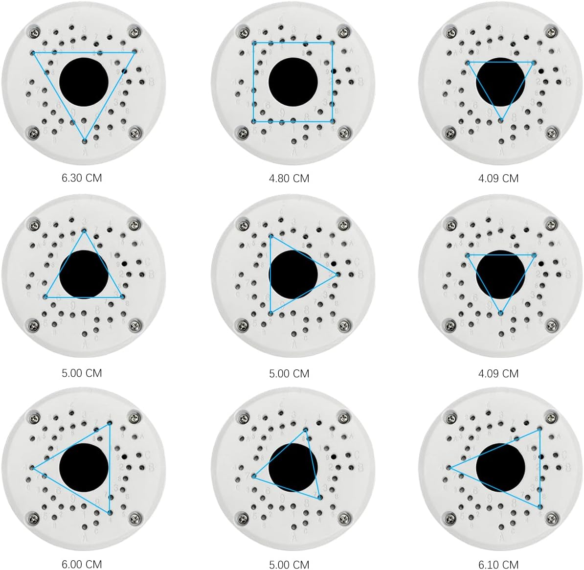 Waterproof Junction Box for Cameras Electrical Enclosure for IP Cameras Indoor/Outdoor Screw Cable DIY Case