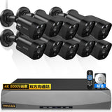 Load image into Gallery viewer, 【800万画素・双方向通話・130°超広角】OOSSXX 有線 防犯カメラセットランキング poe 屋内 屋外防犯カメラ poe給電 監視カメラ・録画機セット 防犯カメラセット