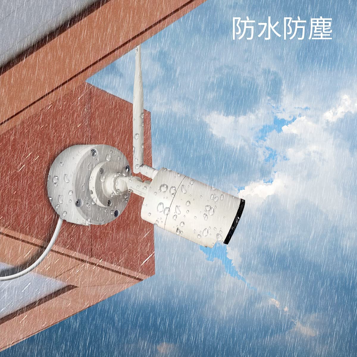 Waterproof Junction Box for Cameras Electrical Enclosure for IP Cameras Indoor/Outdoor Screw Cable DIY Case