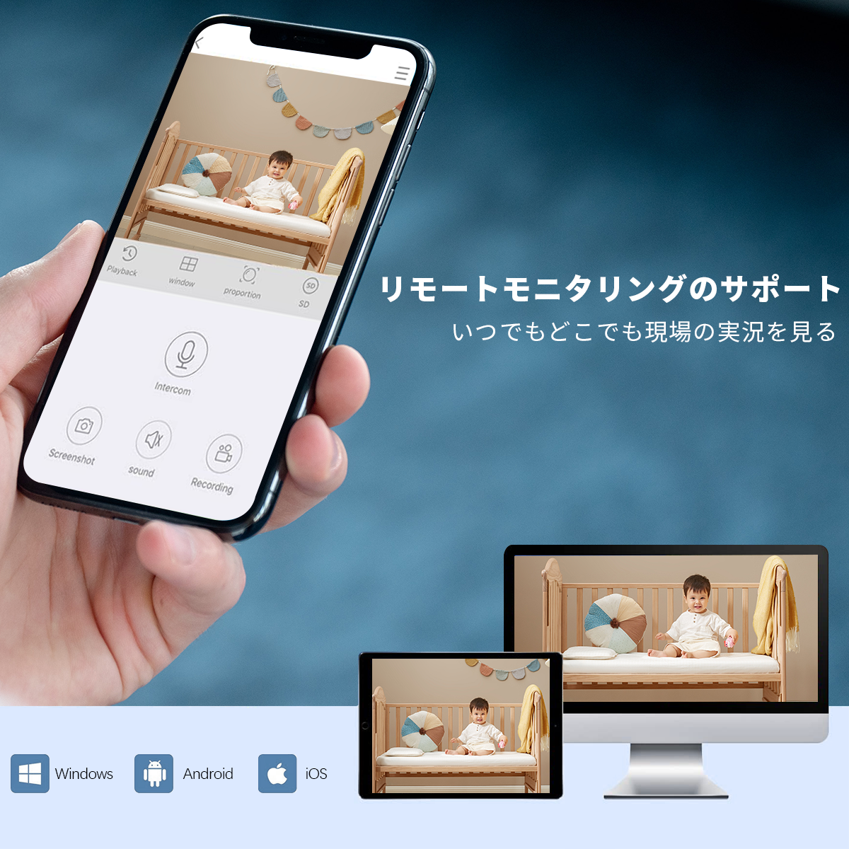 【双方向通話・自動追跡】防犯カメラ ネットワークカメラ Wi-Fiカメラ ワイヤレス屋内防犯カメラ ペットカメラ ベビーモニター 見守りカメラ 防犯カメラ 屋内 ベビーカメラ ペットカメラ