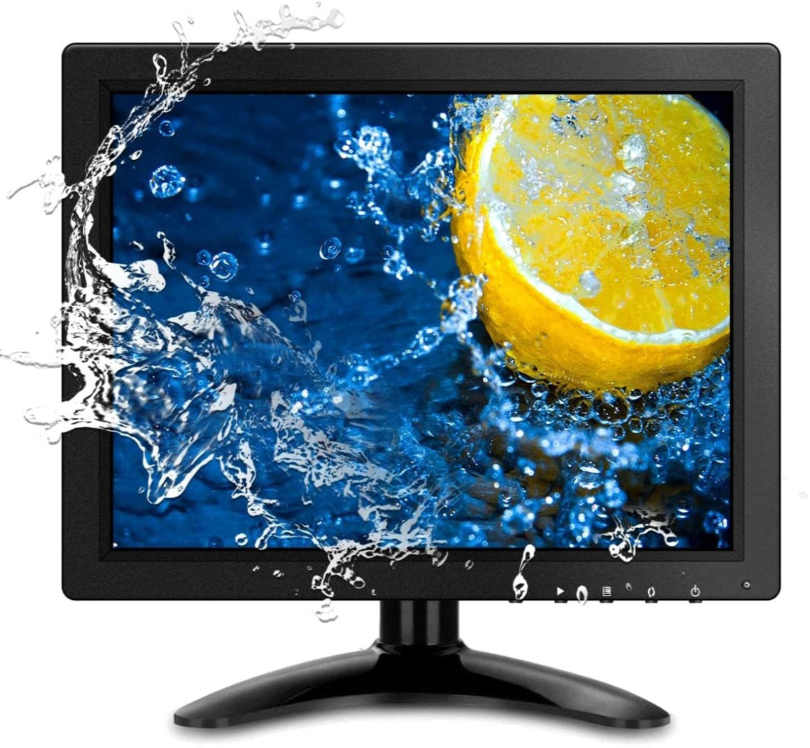(IPS panel, full field of view 178°) 10-inch monitor LCD screen with HDMI/BNC/VGA/USB functions (1024x768)
