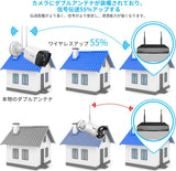 将图片加载到图库查看器，【双方向通話・ダブルアンテナ信号強化・130° 超広角】 防犯カメラ ワイヤレス 屋外 3K 500万画素4台 防犯カメラセットマスプロ 防犯カメラ 防犯カメラ ワイヤレス 屋外 ワイヤレス防犯カメラセット 監視カメラ 監視カメラ 防犯カメラセットランキング 防犯 カメラ セット 防犯カメラ 屋外