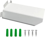 Load image into Gallery viewer, OOSSXX Camera Cover Shield for Outdoor Cameras, Protective Cover, Easy to Install, for Security Cameras, Outdoor Rainproof, White (1 Pack)