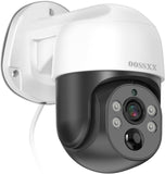 Load image into Gallery viewer, [4K 8MP, AI human detection, audio recording] Dome-type wired security camera, 8MP security camera, poe security camera set ranking, poe security camera, outdoor security camera