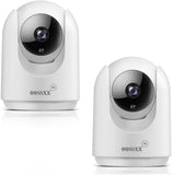 Load image into Gallery viewer, [Two-way calling and automatic tracking] Security camera, network camera, Wi-Fi camera, wireless indoor security camera, pet camera, baby monitor, surveillance camera, indoor security camera, baby camera, pet camera