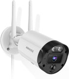 Load image into Gallery viewer, 【双方向通話・ダブルアンテナ信号強化・130° 超広角】 OOSSXX 防犯カメラ ワイヤレス 屋外 4K 800万画素 ワイヤレス 屋外 監視カメラ 防犯 カメラ セキュリティカメラ 増設カメラ