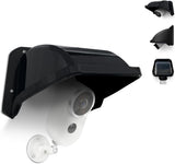 画像をギャラリービューアに読み込む, OOSSXX 屋外カメラ用 カメラカバーシールド 保護カバー 取り付け簡単 防犯カメラ用 屋外防雨型 ブラック 黒