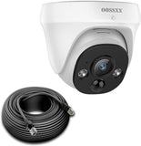 Load image into Gallery viewer, [4K 8MP, AI human detection, audio recording] Dome-type wired security camera, 8MP security camera, poe security camera set ranking, poe security camera, outdoor security camera