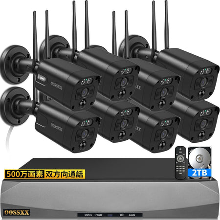 500万画素WiFiセット8台 – JP OOSSXX