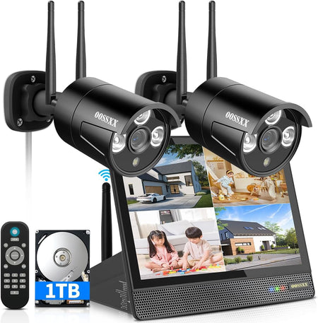 OOSSXX ワイヤレス防犯カメラセット 1080P 300万画素WiFiセット – JP OOSSXX
