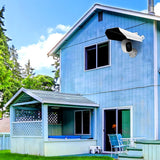 Load image into Gallery viewer, OOSSXX Camera Cover Shield for Outdoor Cameras, Protective Cover, Easy to Install, for Security Cameras, Outdoor Rainproof, White (1 Pack)