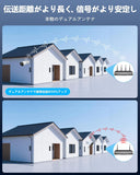 Load image into Gallery viewer, 【双方向通話・ダブルアンテナ信号強化・130° 超広角】 防犯カメラ ワイヤレス 屋外 3K 500万画素 ワイヤレス 屋外 監視カメラ 防犯 カメラ セキュリティカメラ 増設カメラ