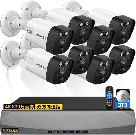 800万画素POEセット – JP OOSSXX