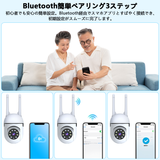 Load image into Gallery viewer, oossxx ベビーモニター、監視カメラ、高画質、ペットカメラ、室内カメラ、3MP、スマートフォン対応